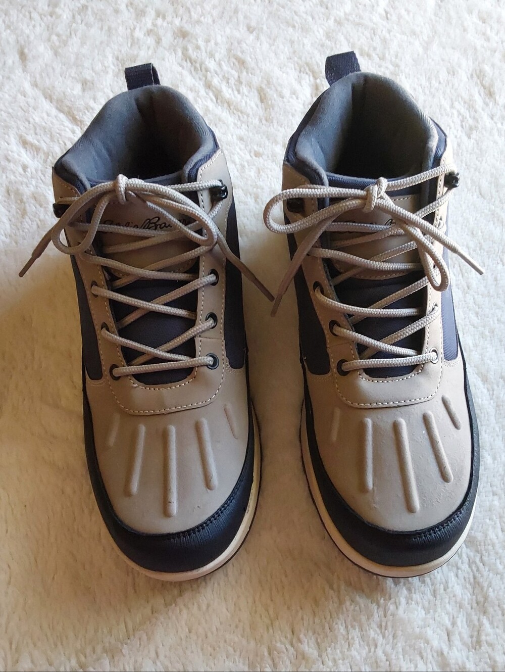🌺 NEW Men's Eddie Bauer "Slushy" Two-Tone Outdoor Hiking Boots